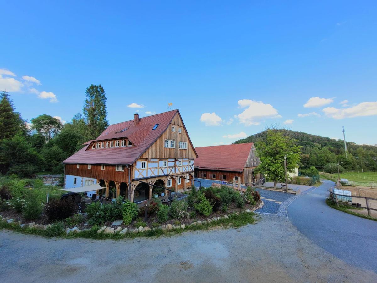 Pferdehof Am Burgsberg, Ferienzimmer, Monteurzimmer Seifhennersdorf Exterior foto